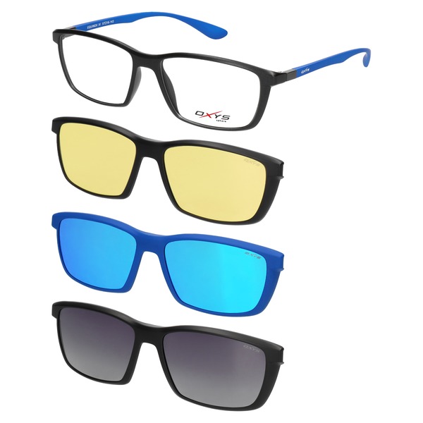 Zdjęcie produktowe okularów z nakładkami OXYS®