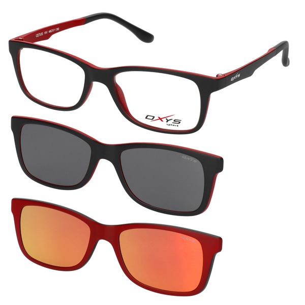 Oprawki okularowe z nakładkami OXYS® packshot