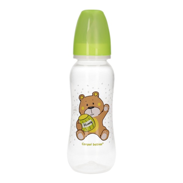 Transparentna butelka dla niemowlaków CANPOL®