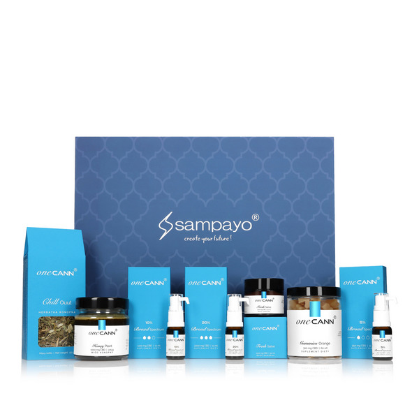 Zdjęcie produktowe zestawu kosmetyków SAMPAYO®