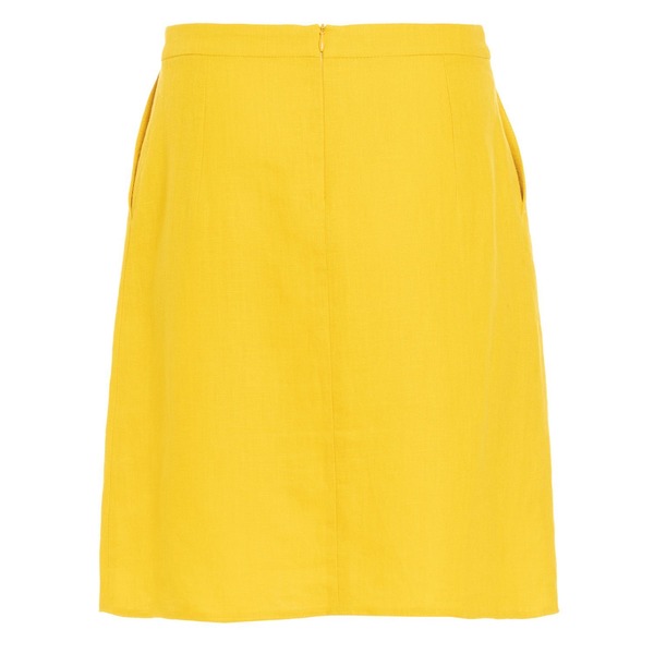 Packshot żółtej spódniczki