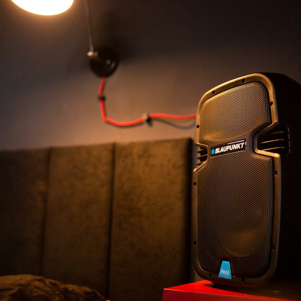 Fotografia aranżowana głośników